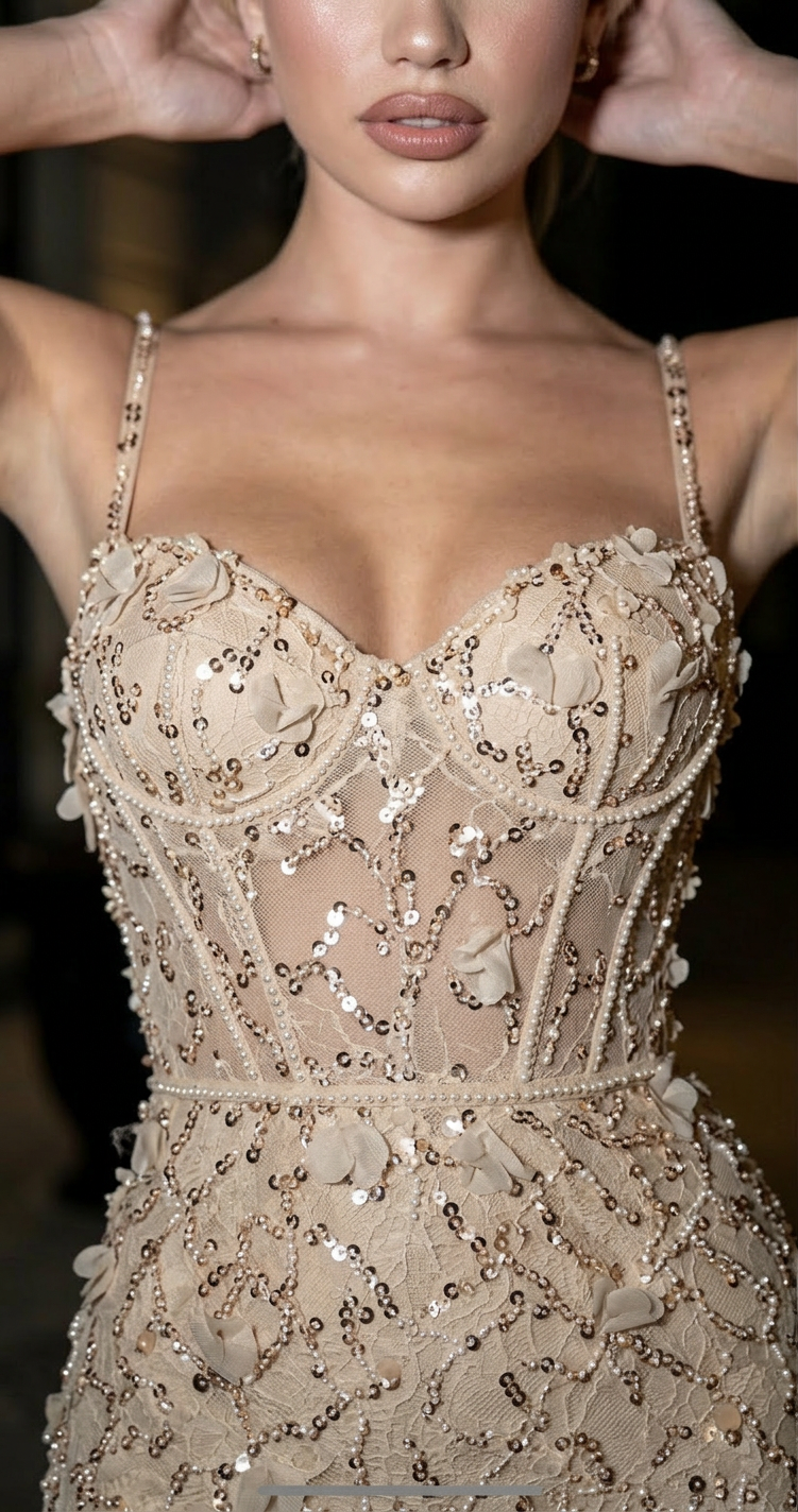 Petal Illusion Gown