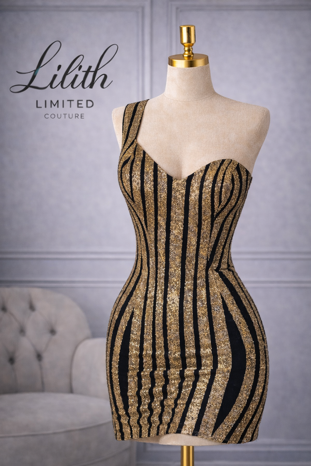 Gilded Vice - Couture Dress