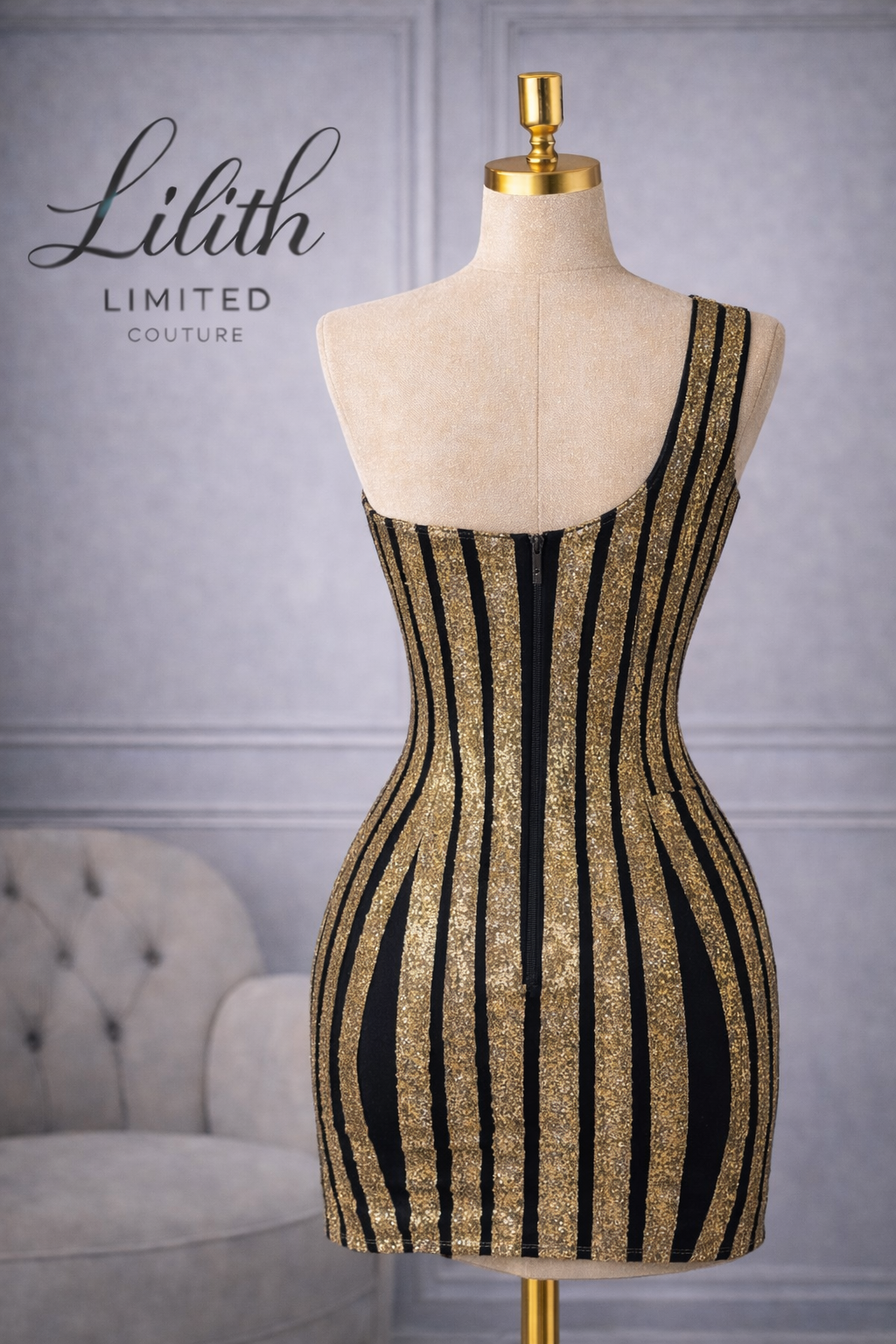 Gilded Vice - Couture Dress