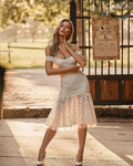 Ivory Lace Siren Midi