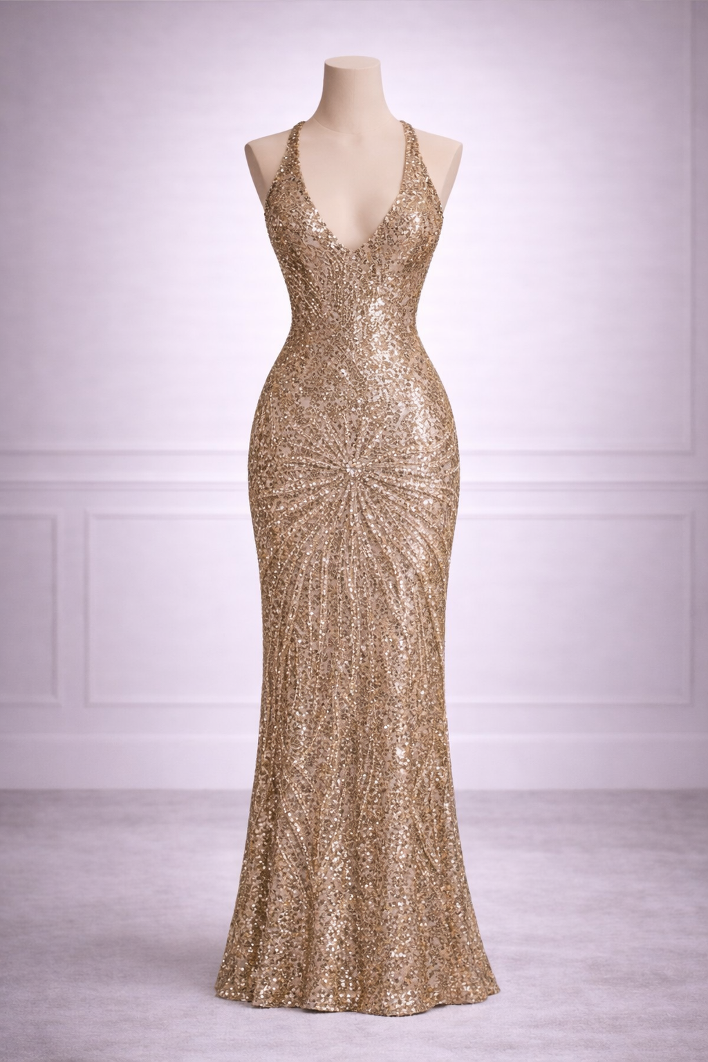 Inferno by Lilith - Couture Sequin Gown